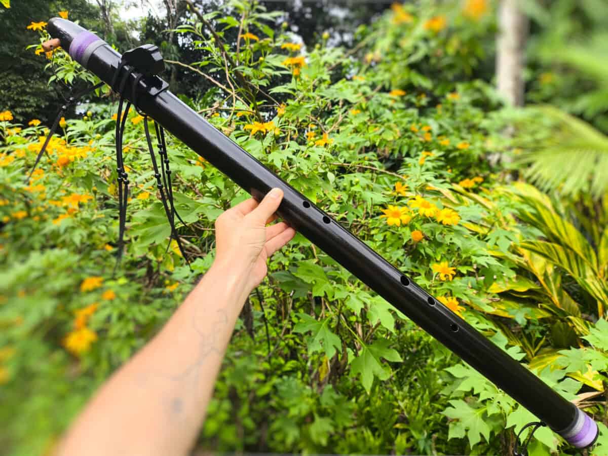 Flauta Estilo Nativa Americana - Série Ground & Black - G Baixo - Imagem 2