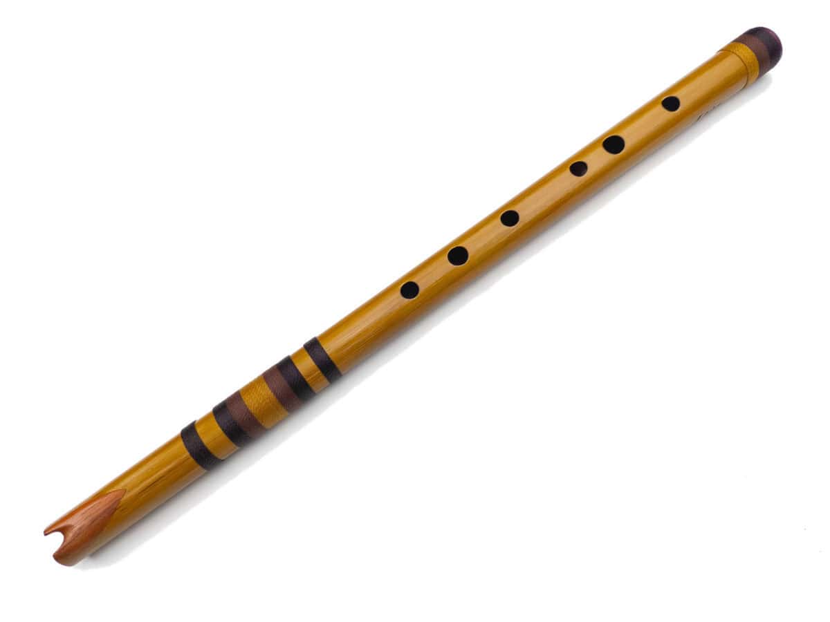 Quenacho E - Flauta Estilo Quenacho - Bambu Natural